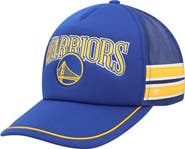 '47 Men's '47 Royal Golden State Warriors Sidebrand Stripes Trucker Adjustable Hat