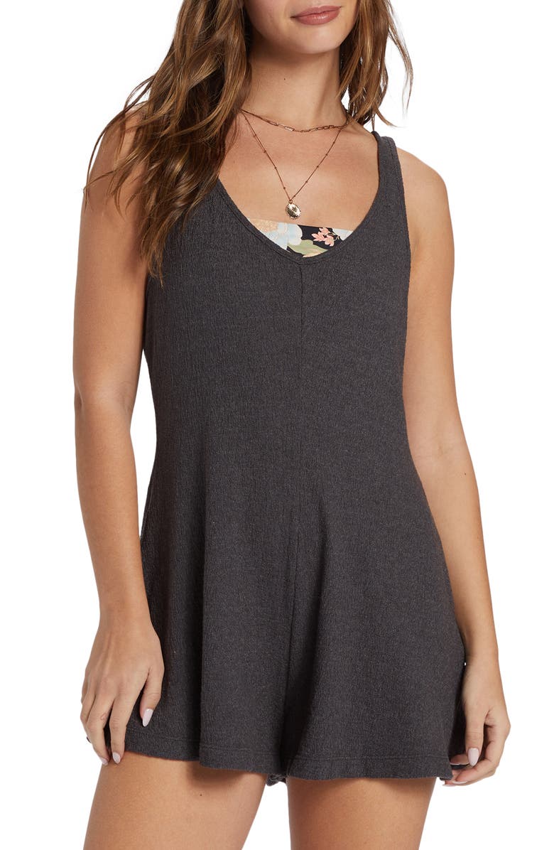 Billabong Never Better Cover-Up Romper, Main, color,
