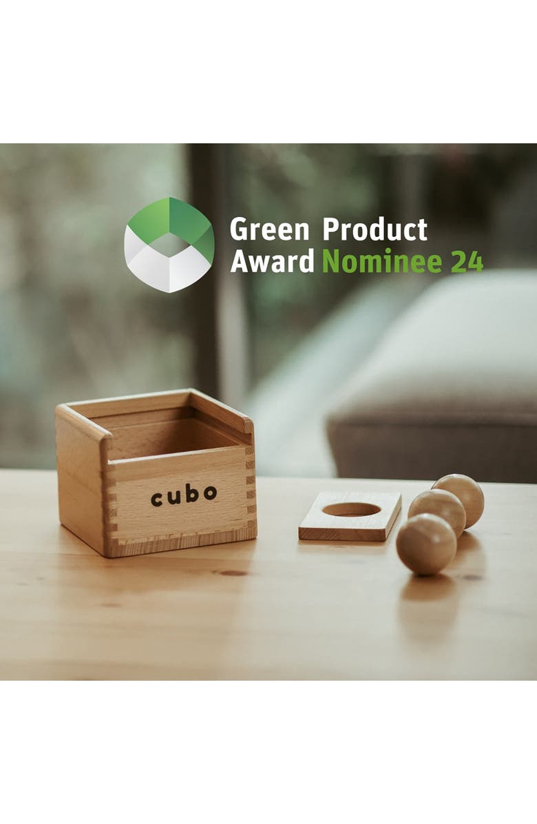 Cubo Montessori Box Starter Kit, Wooden Sorting Toy, 6Mo+, Alternate, color, Multicolored