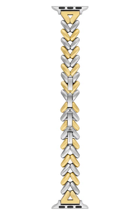 herringbone 16mm Apple Watch® bracelet watchband