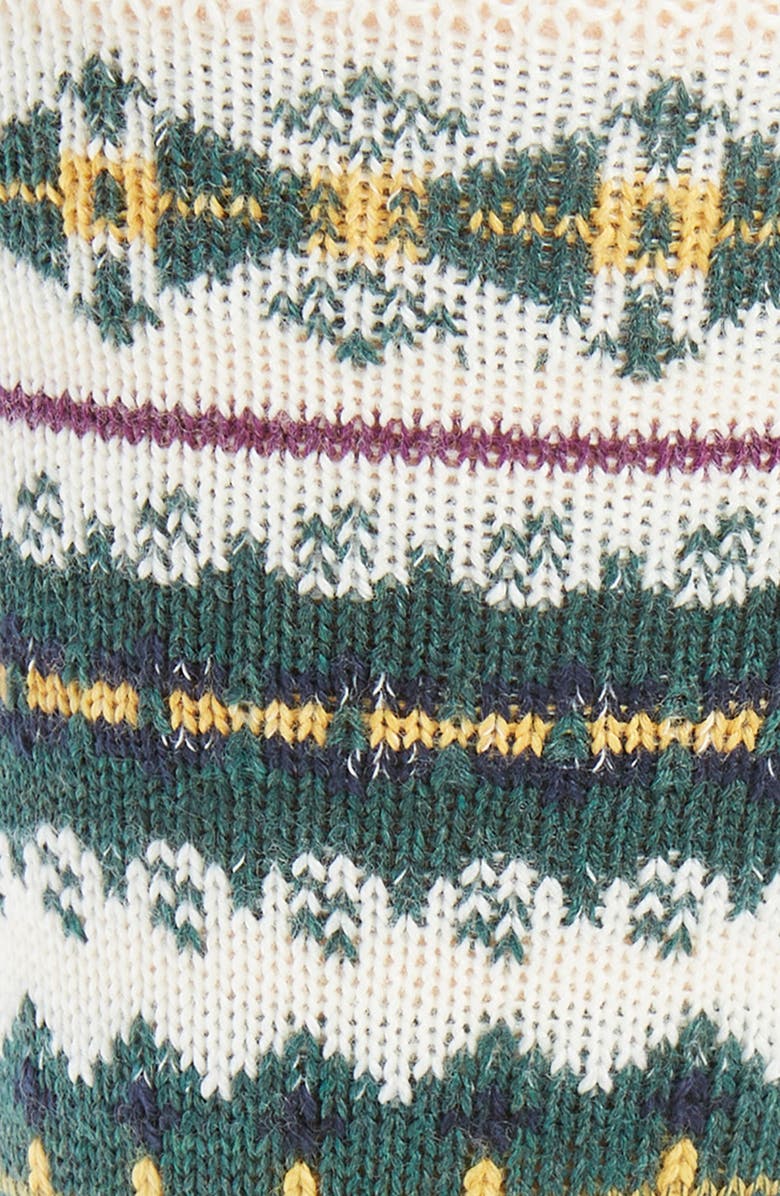 Drake's Fair Isle Wool & Cashmere Socks, Alternate, color, 