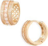 NATASHA Huggie Earrings
