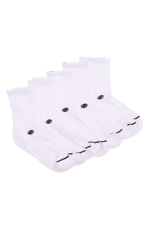 Athletic Demi 5-Pack Crew Socks