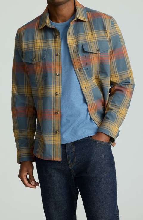 Coates Plaid Cotton Overshirt