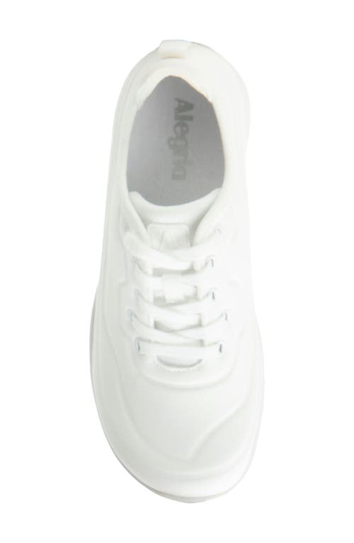 Alegria By Pg Lite Liber8 Water Repellent Sneaker In White