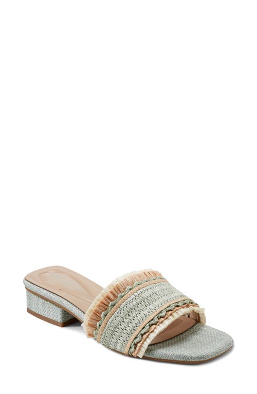 Easy Spirit Graciela Slide Sandal In Light Blue