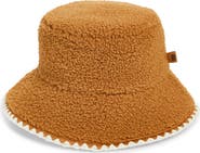 UGG® UGGfluff Scalloped Faux Fur Bucket Hat