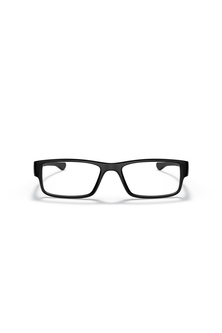 57mm Rectangle optical glasses, Alternate, color, Black