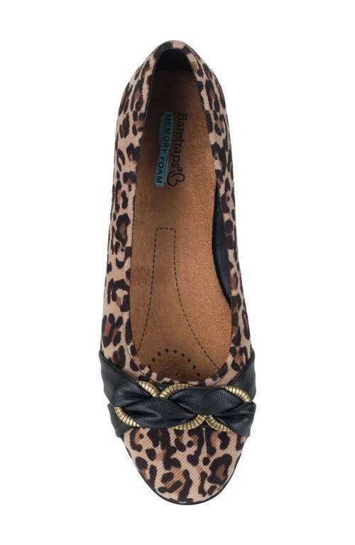 Baretraps Aurora Flat In Brown Multi