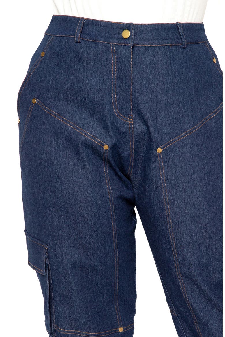 Straight Leg Carpenter Jeans, Alternate, color, DENIM BLUE