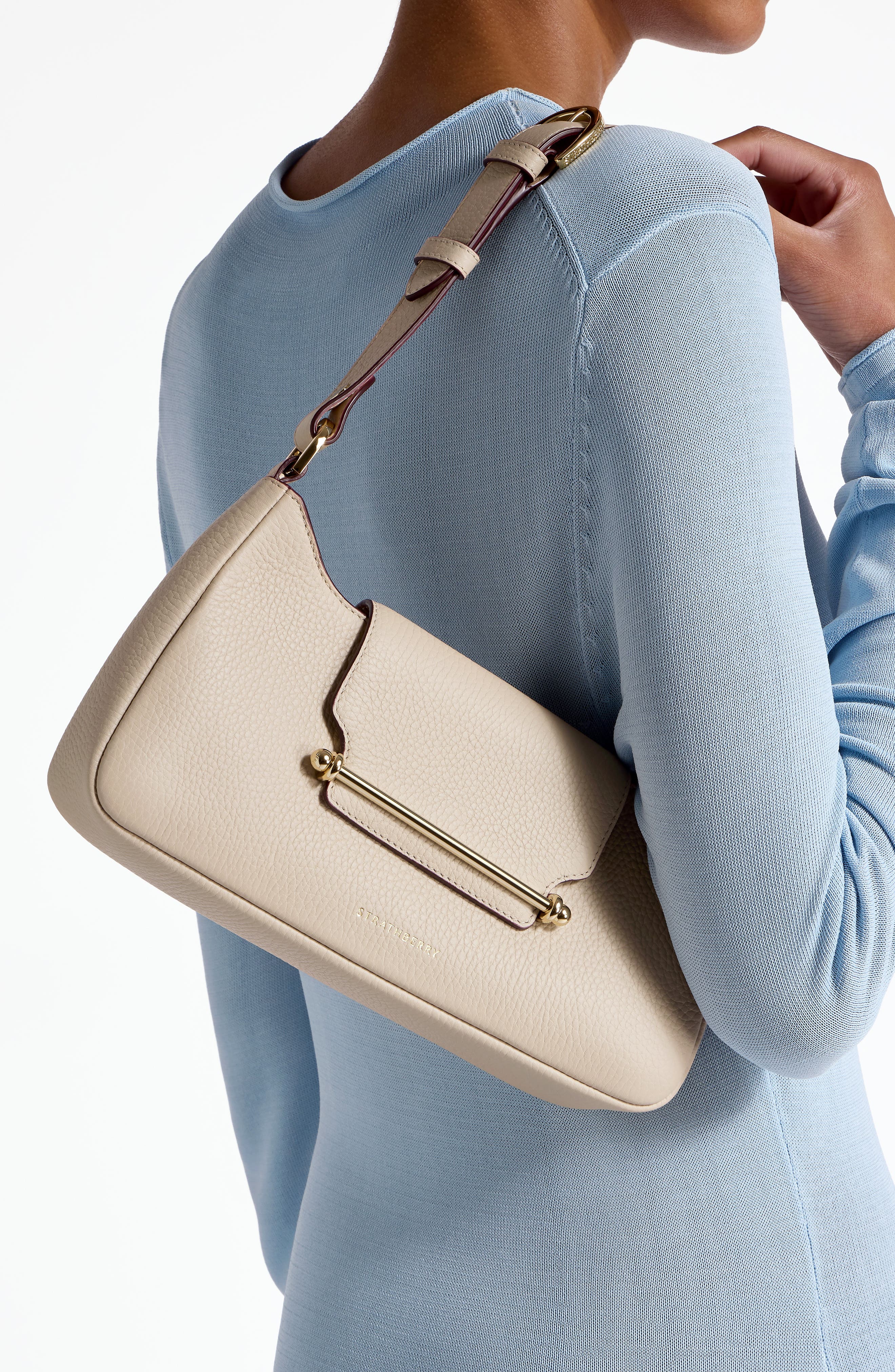 Strathberry Multrees Omni Leather East/West Shoulder Bag, Alternate, color, 