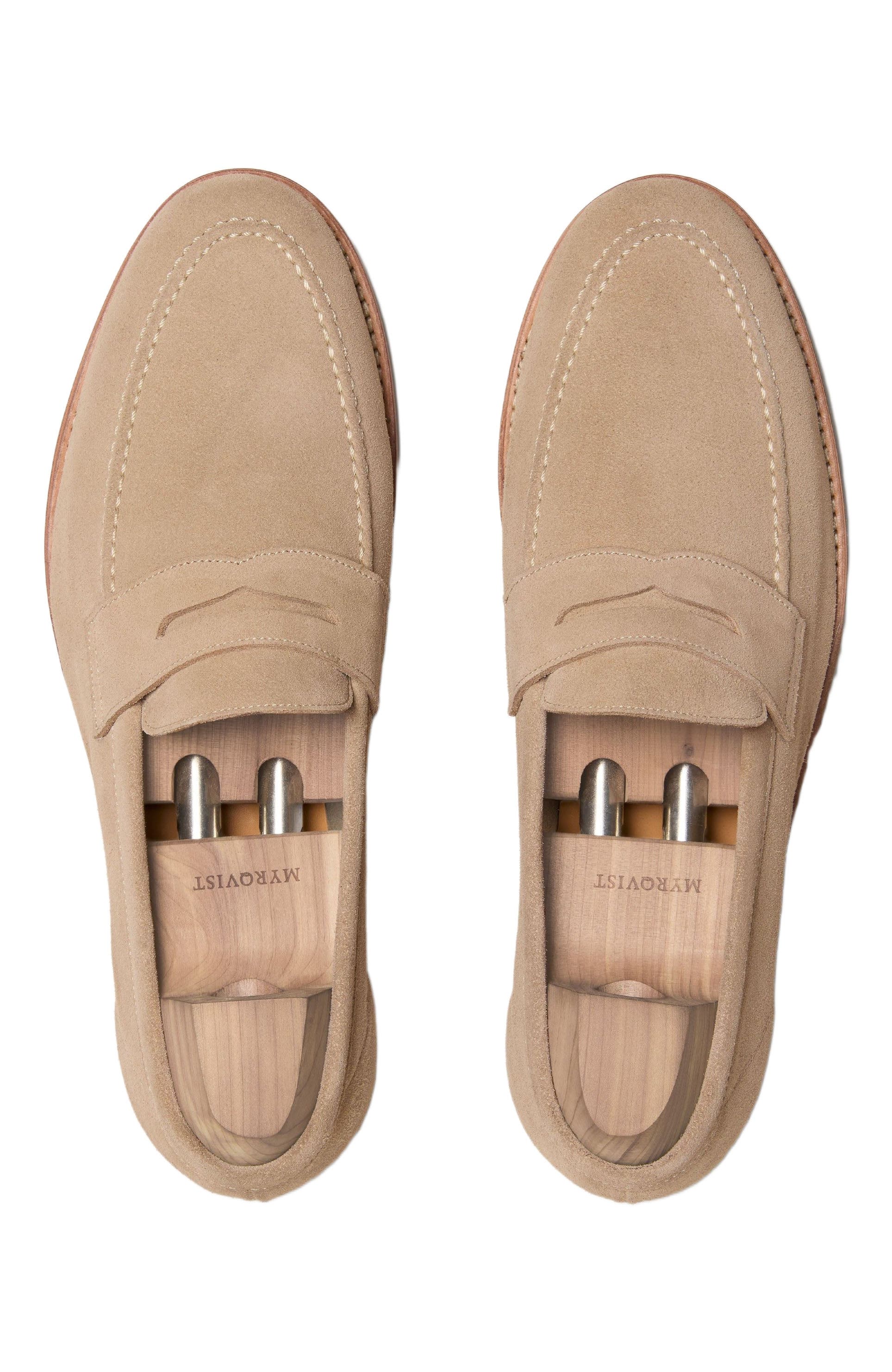 Myrqvist Lysekil II Penny Loafers, Alternate, color, Sand