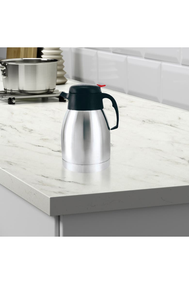1.0L Vacuum S/S Coffee Pot, Alternate, color, Silver