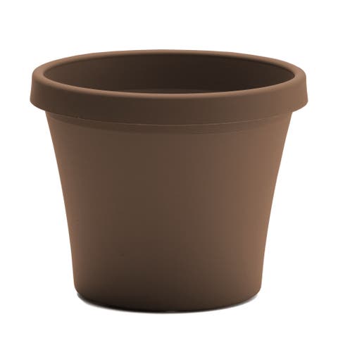 Terra Pot Planter 16 Inch Chocolate Brown, 8 Gallon