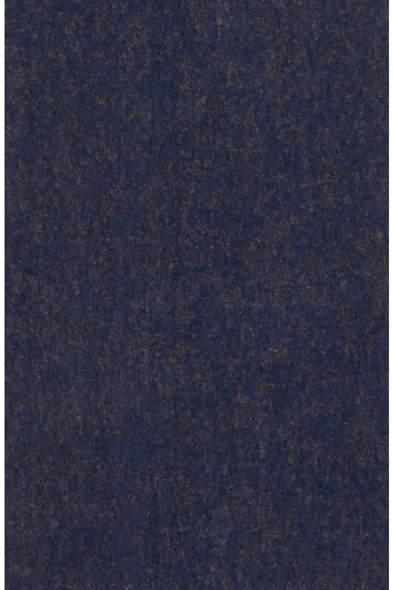 Solid Brushed Wrap Scarf, Alternate, color, NAVY PEACOAT