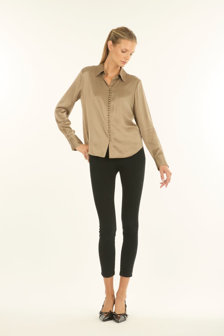 Joanne Blouse, Main, color, Taupe