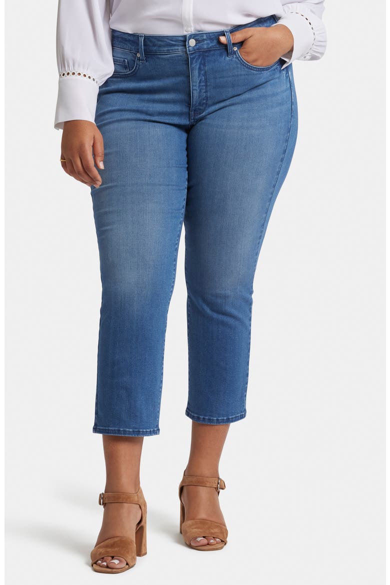 Marilyn Ankle Straight Leg Jeans, Main, color, BLUE ISLAND