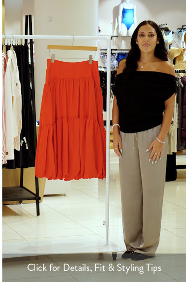 Blythe Tiered Maxi Skirt (Women) | Nordstrom