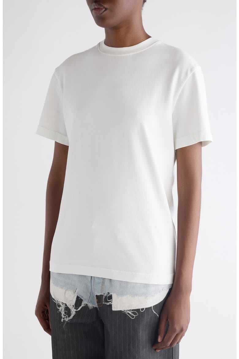 Gender Inclusive Cotton Crewneck T-Shirt, Alternate, color, ICE WHITE