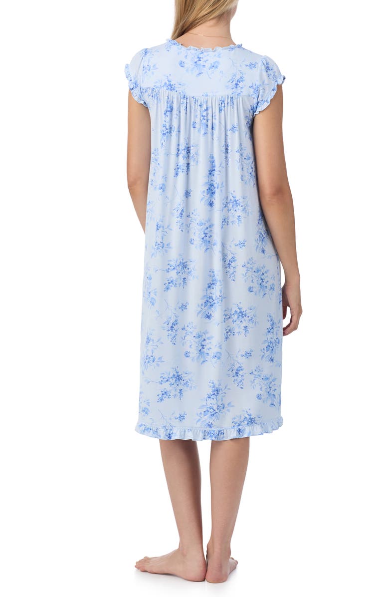 Eileen West Cap Sleeve Stretch Modal Waltz Nightgown, Alternate, color,