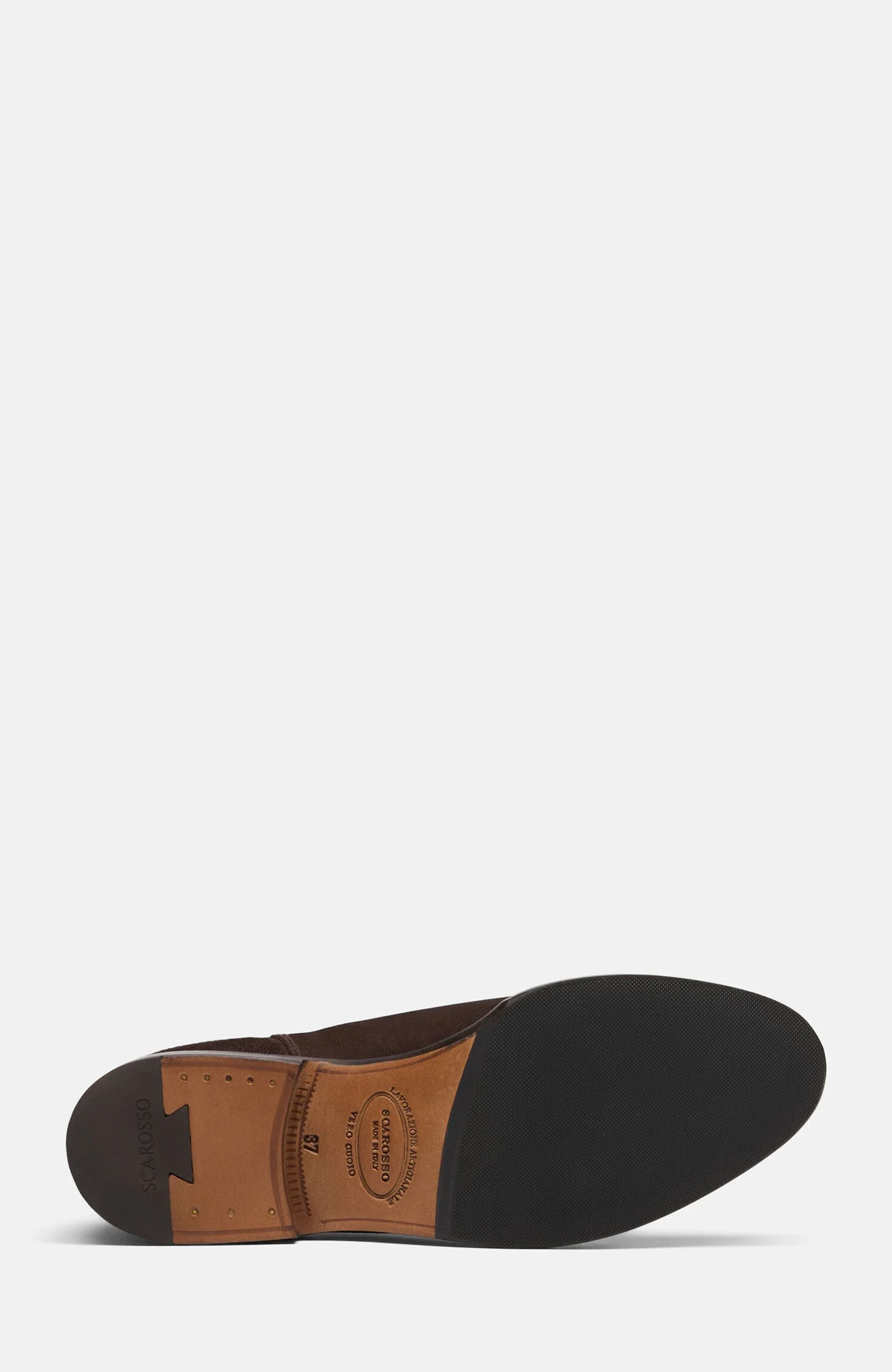 Elena Chelsea Boots, Alternate, color, Brown - Suede