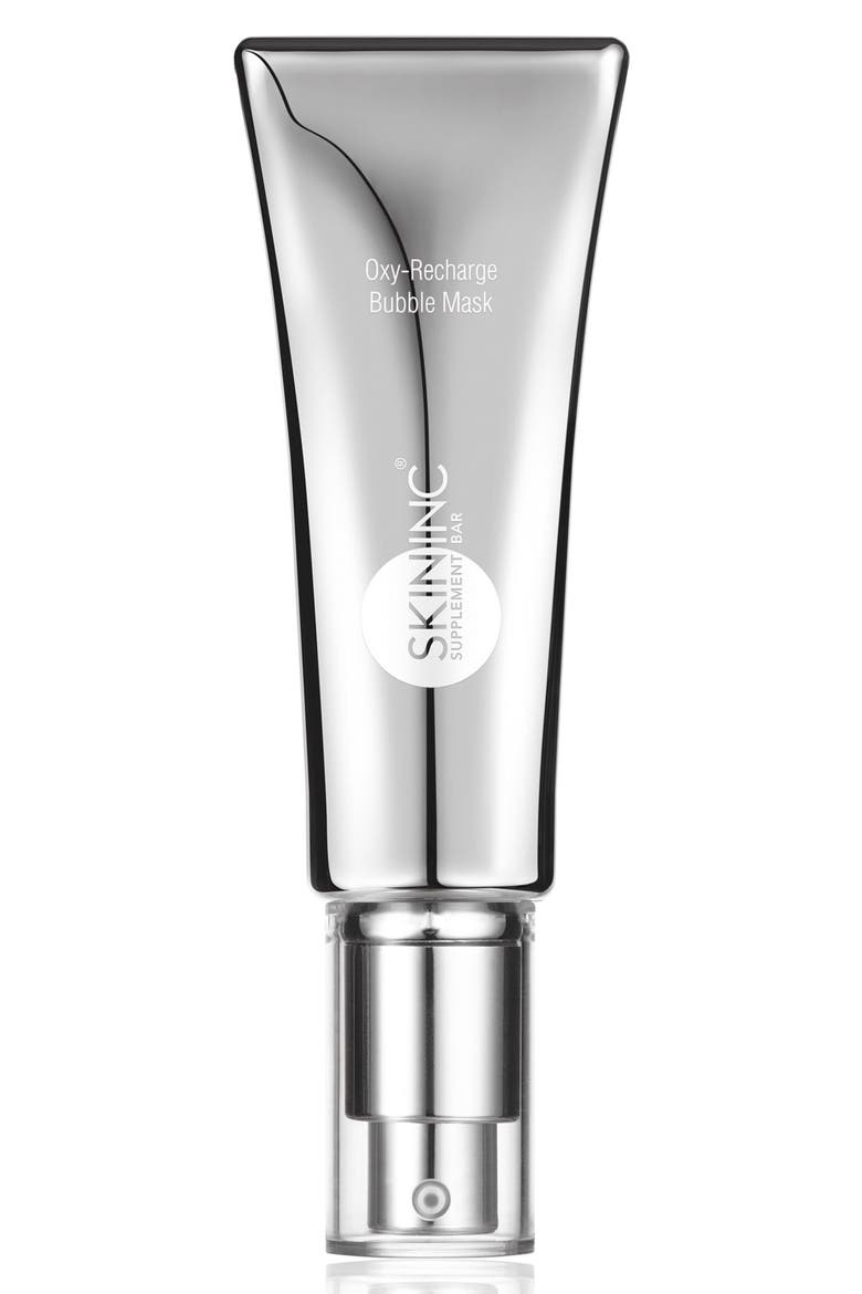 Skin Inc. Oxy-Recharge Bubble Mask, Main, color, NO COLOR