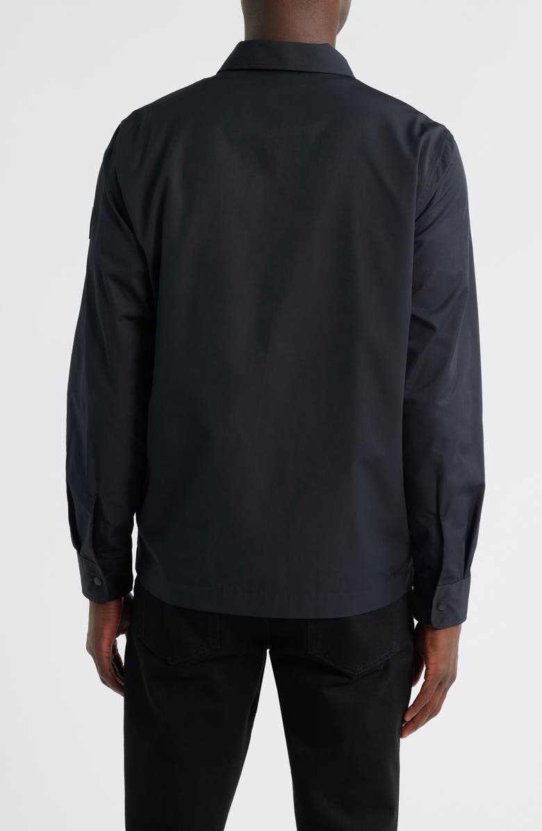 BOSS Olson Shirt Jacket, Alternate, color, Black