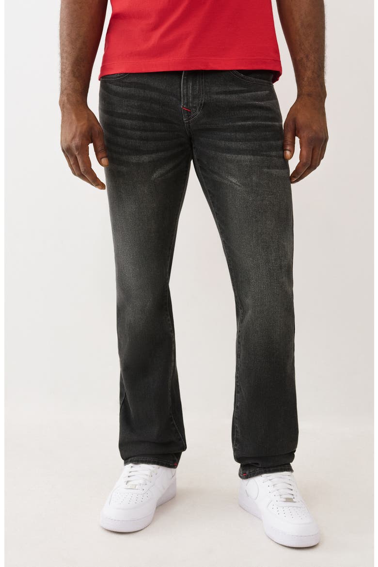 Ricky Straight Leg Jeans, Main, color, GREY SMOKY MIST