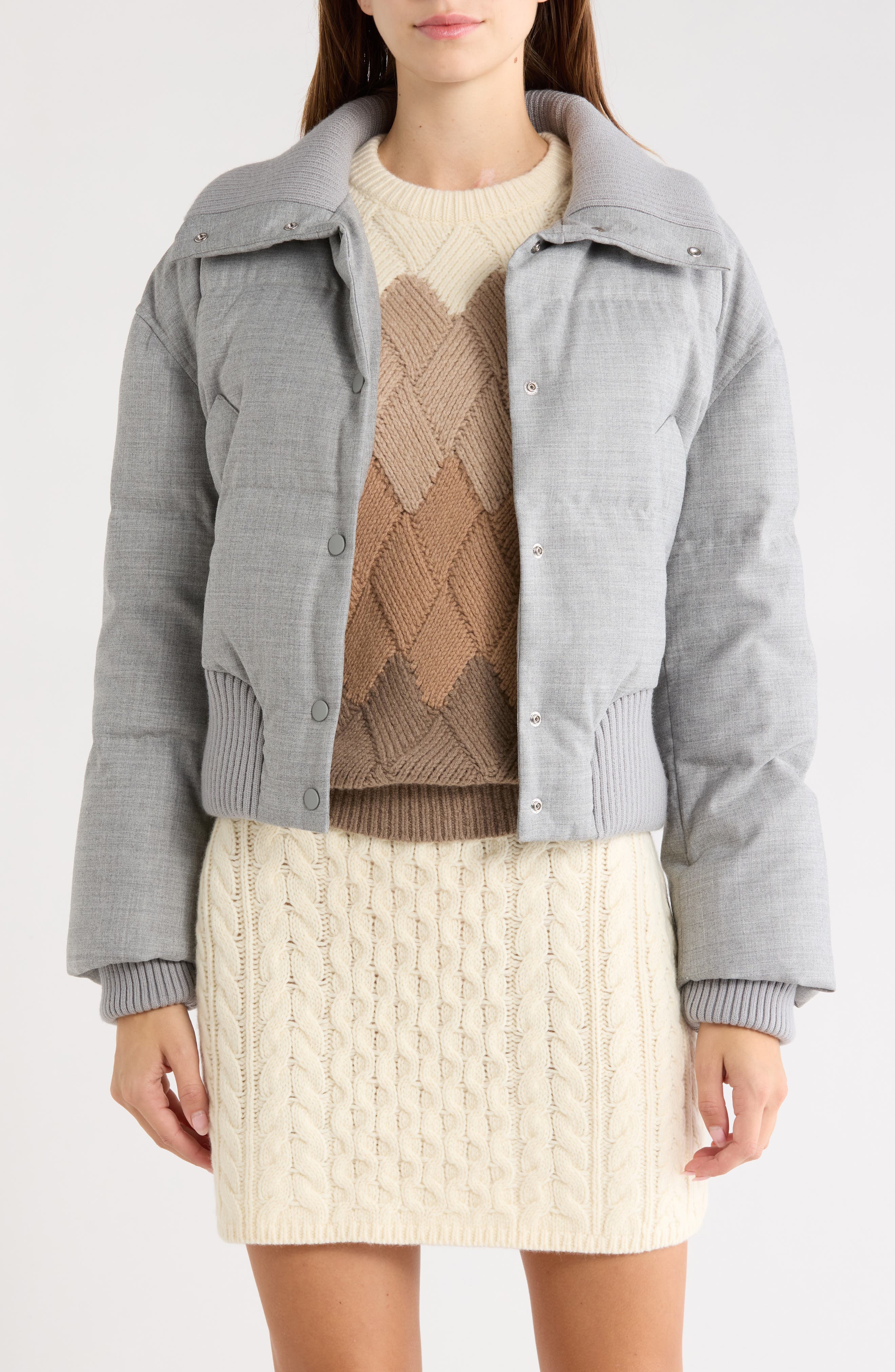 Cozy Collar Puffer Jacket
