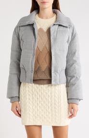 Theory Cozy Collar Puffer Jacket
