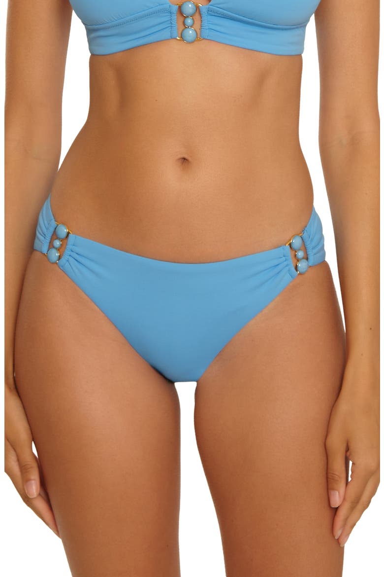 Marble Canyon Ring Hipster Bikini Bottoms, Main, color, SKY BLUE