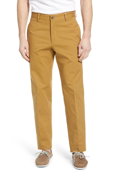 Charleston Khakis Flat Front Stretch Canvas Pants