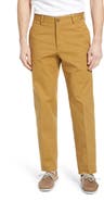 Berle Charleston Khakis Flat Front Stretch Canvas Pants