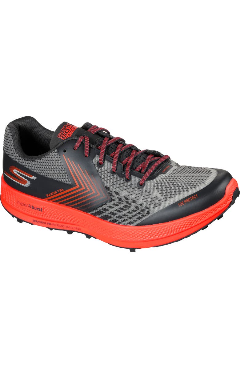 SKECHERS GOrun Razor Trail Running Sneaker, Main, color,