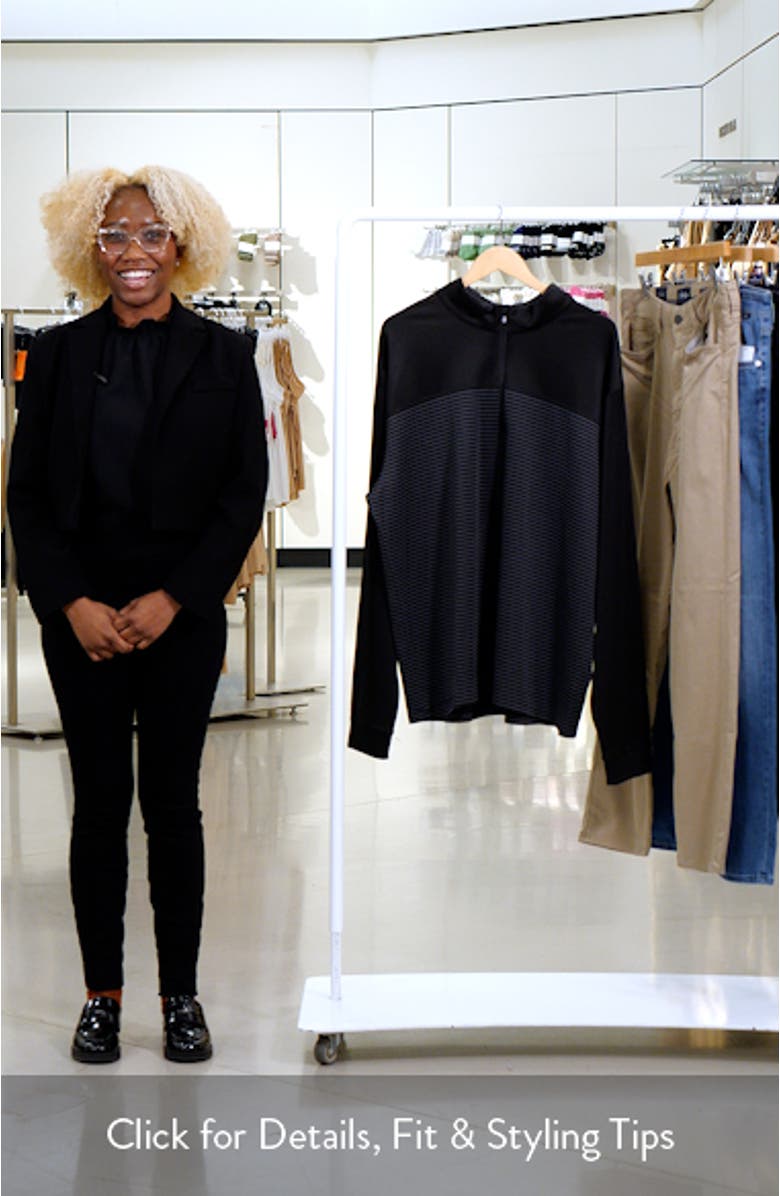 Traverse Stripe Quarter Zip Pullover, sales video thumbnail