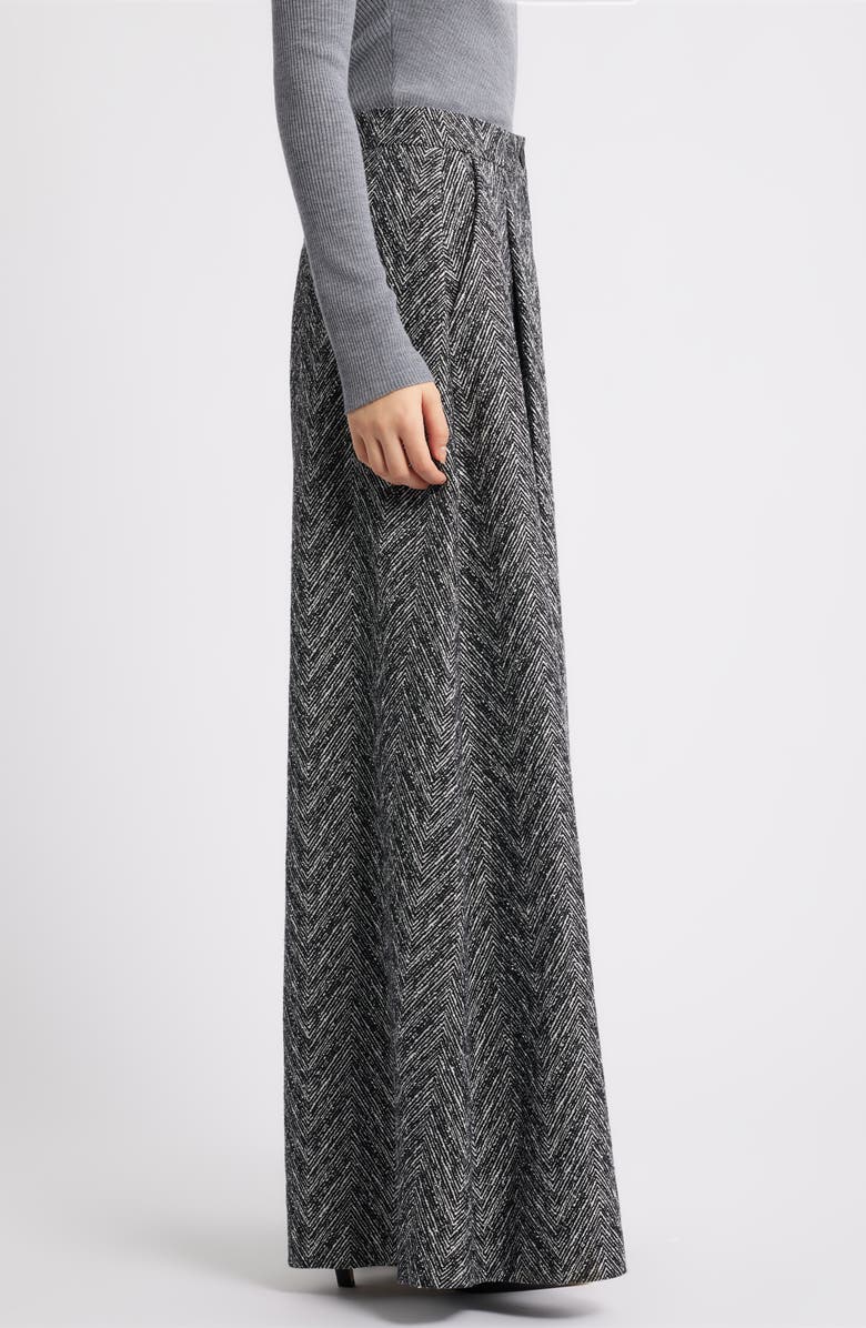 BOSS Tetosa Pants, Alternate, color, Monochrome Herringbone