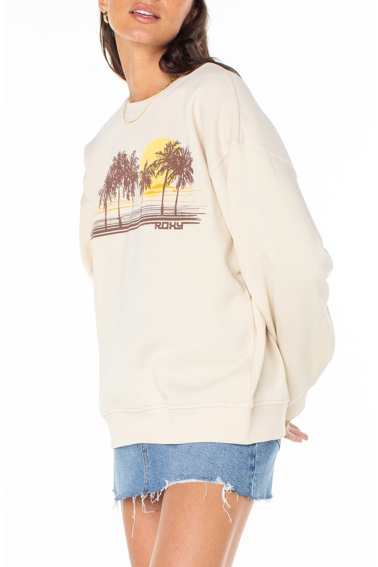 Morning Hike Sweatshirt, Alternate, color, PARCHMENT