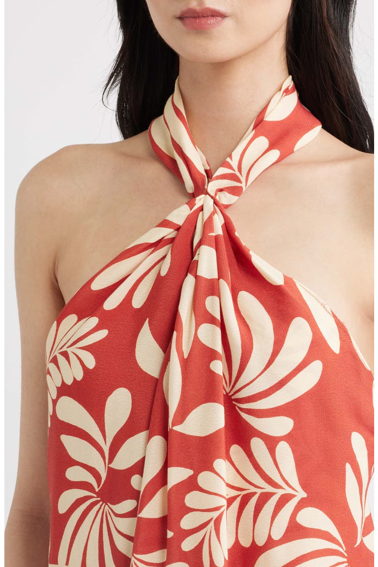 Acacia Halter Top, Alternate, color, RED