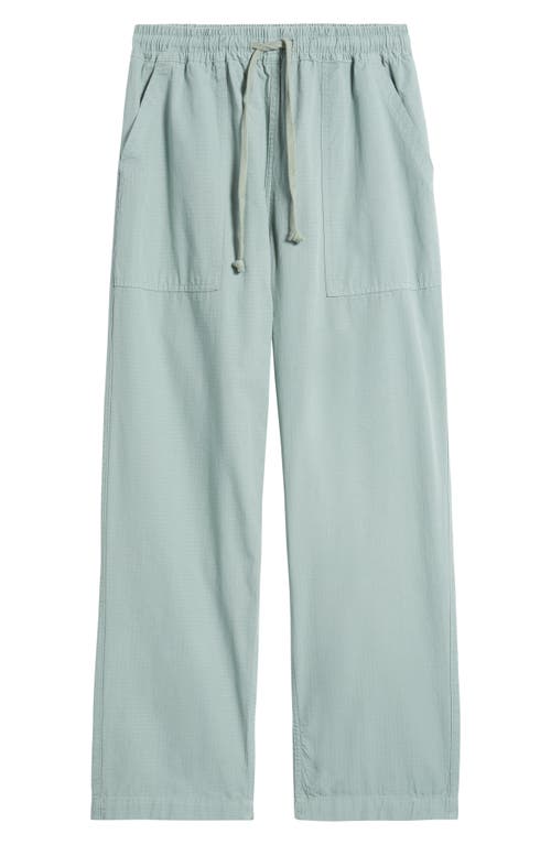 Service Works Organic Cotton Ripstop Drawstring Chef Pants In Sage