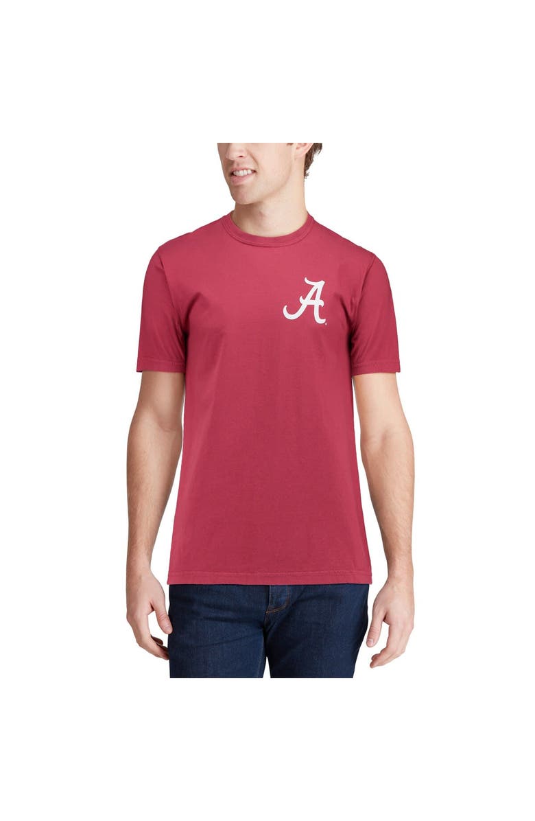 IMAGE ONE Men's Crimson Alabama Crimson Tide Baseball Flag Comfort Colors T-Shirt, Alternate, color,