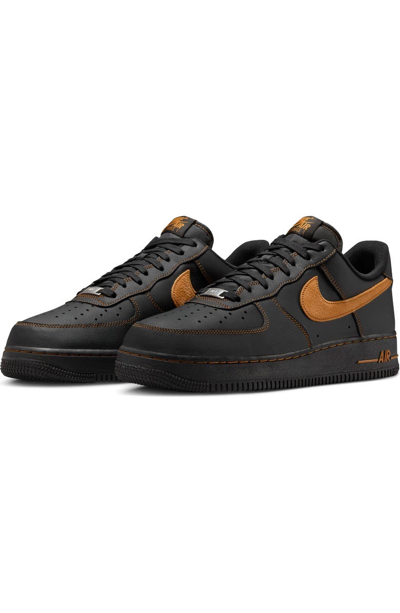 Nike Air Force 1 '07 LV8 Sneaker, Main, color, Black/ Desert Ochre