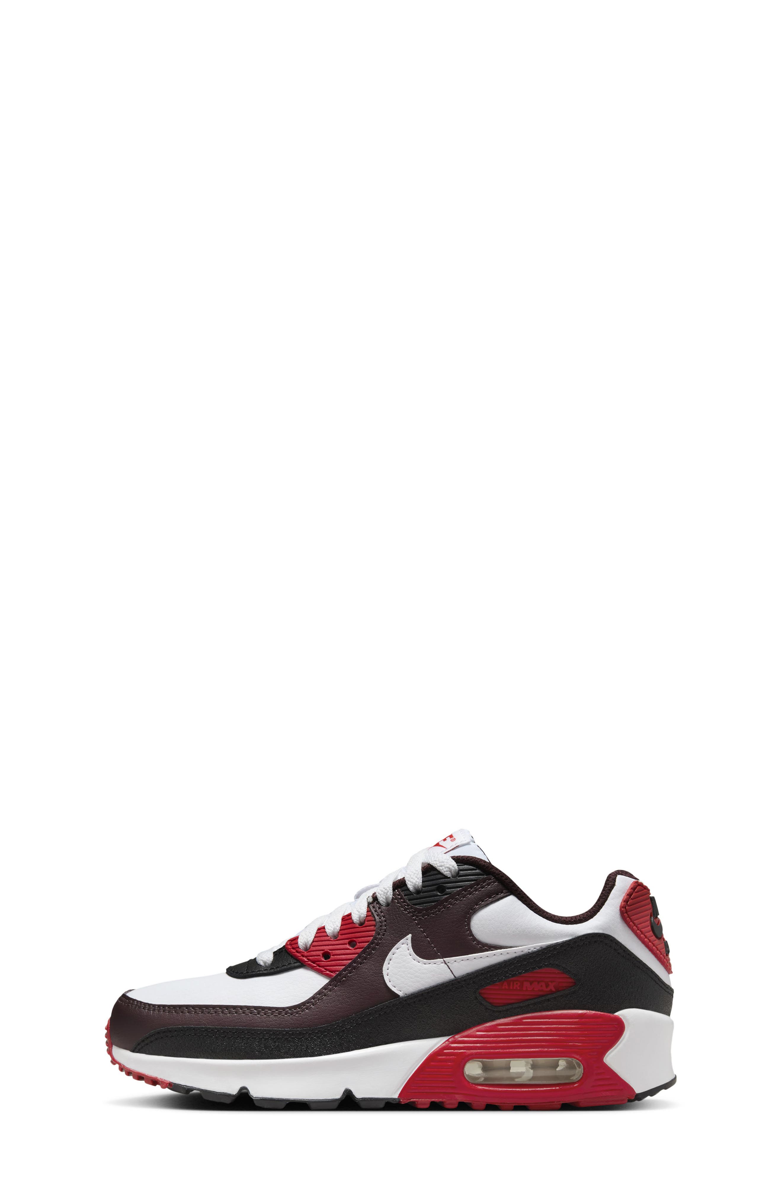 Air Max 90 Sneaker, Alternate, color, 600 BURGUNDY CRUSH/BLACK