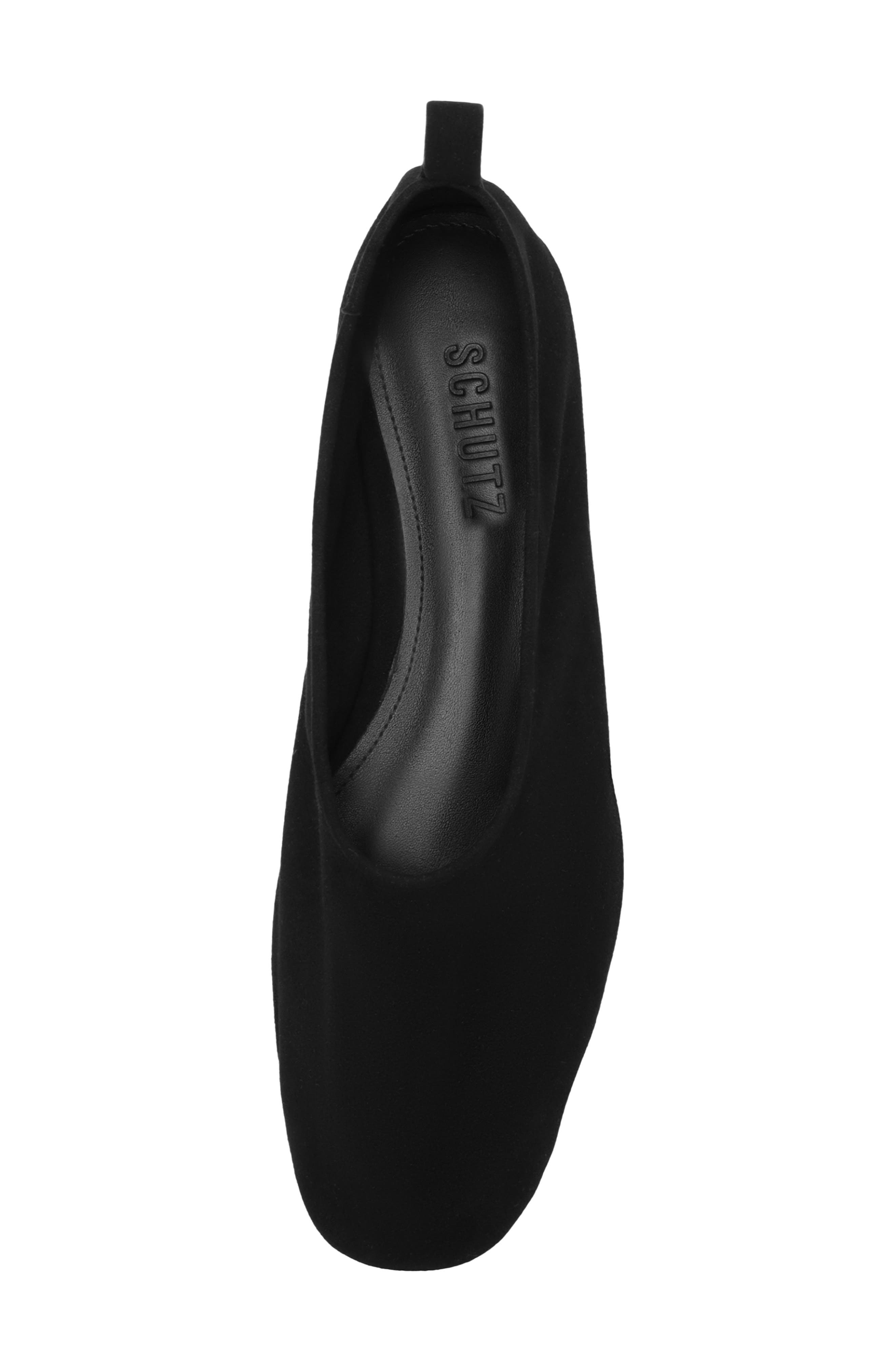 Hadley Flat, Alternate, color, BLACK SUEDE