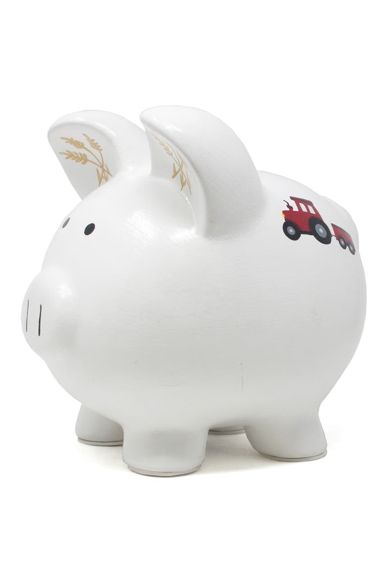 Banyard Piggy Bank, Alternate, color, WHITE