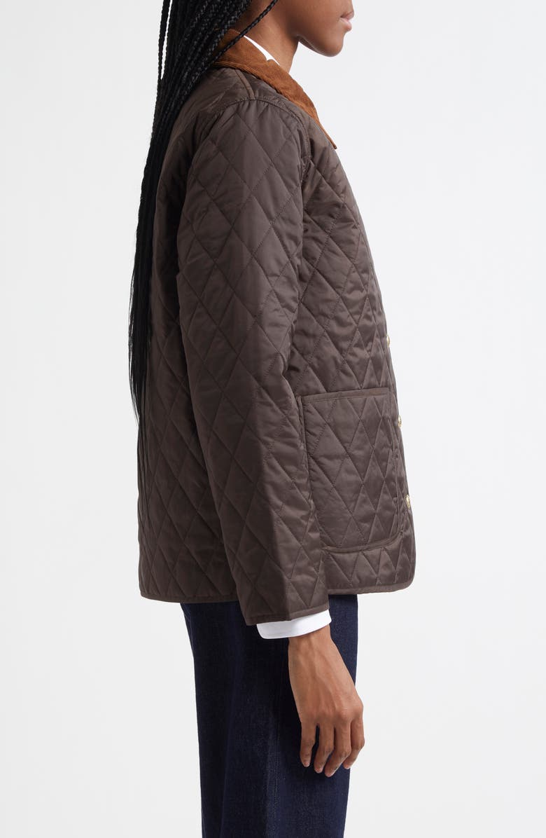 Sporty & Rich Vendome Quilted Nylon Jacket, Alternate, color, 