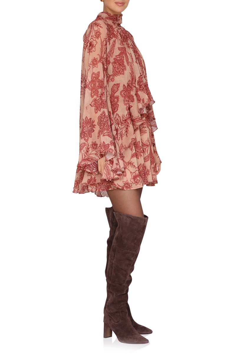 Avec Les Filles Ruffle Tiered Dress, Alternate, color,