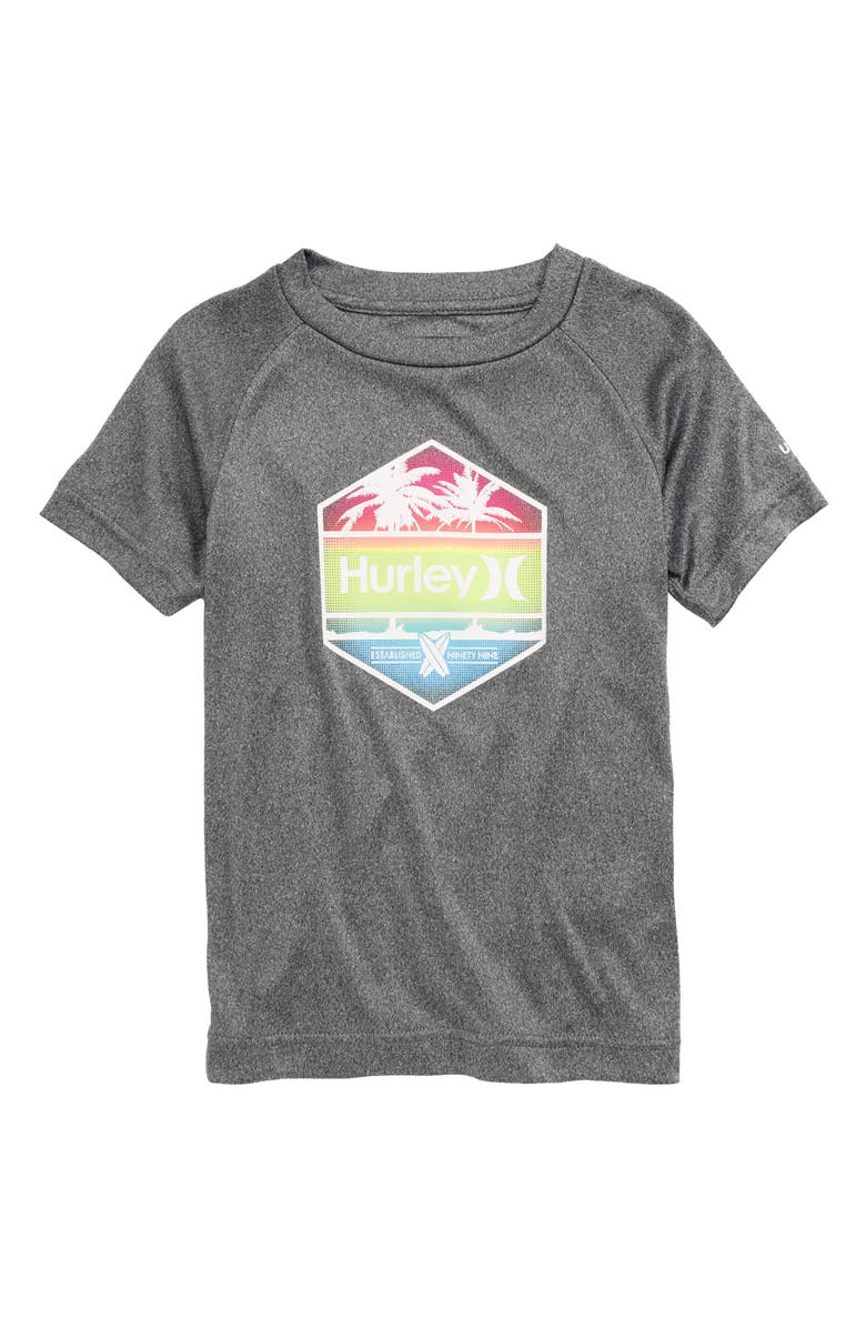 Hurley Hex Logo Dri-FIT Graphic Tee, Main, color, 