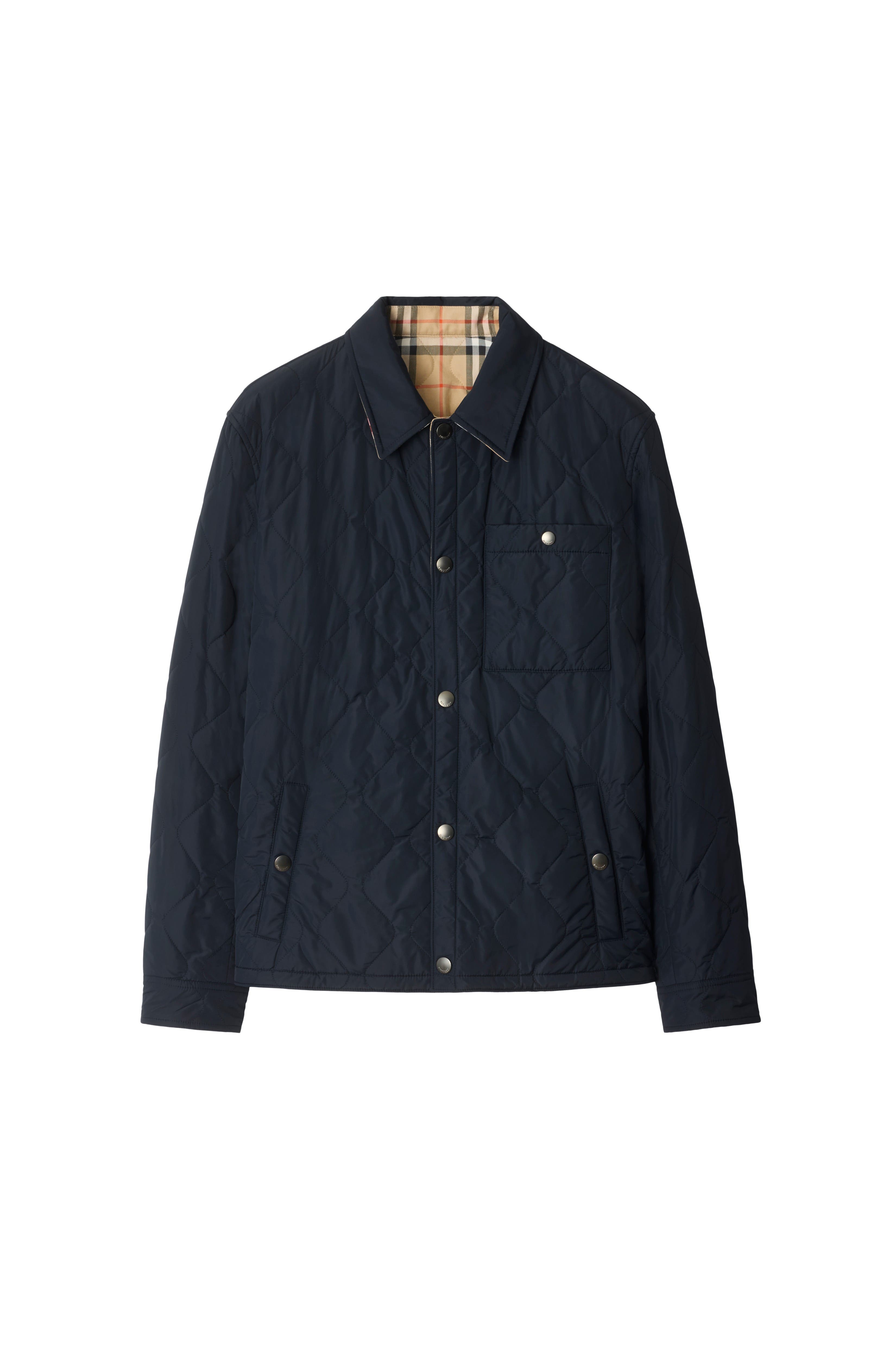 Reversible Quilted Nylon Overshirt - image 4