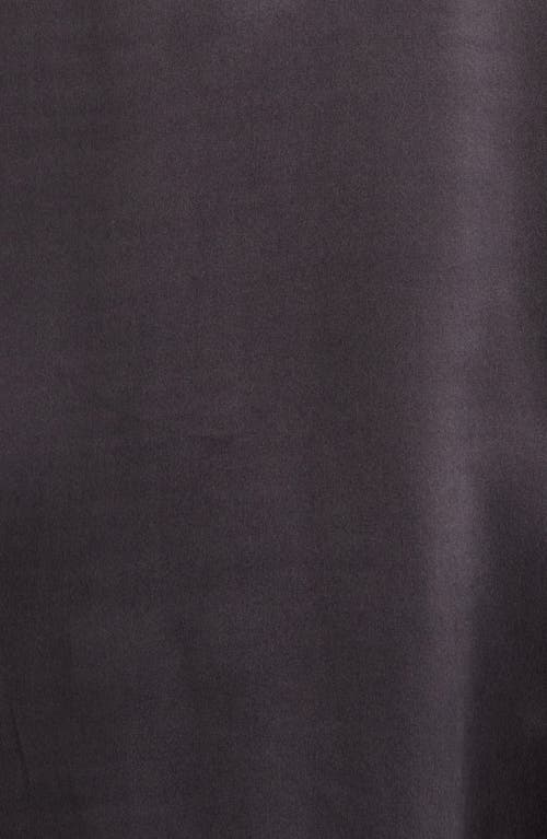 Nordstrom Sandwashed Silk Chemise In Grey Stonehenge