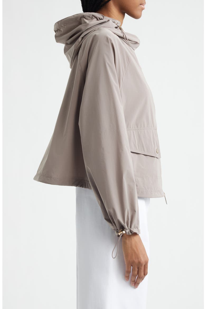 Hooded Jacket, Alternate, color, CHOCOLATE